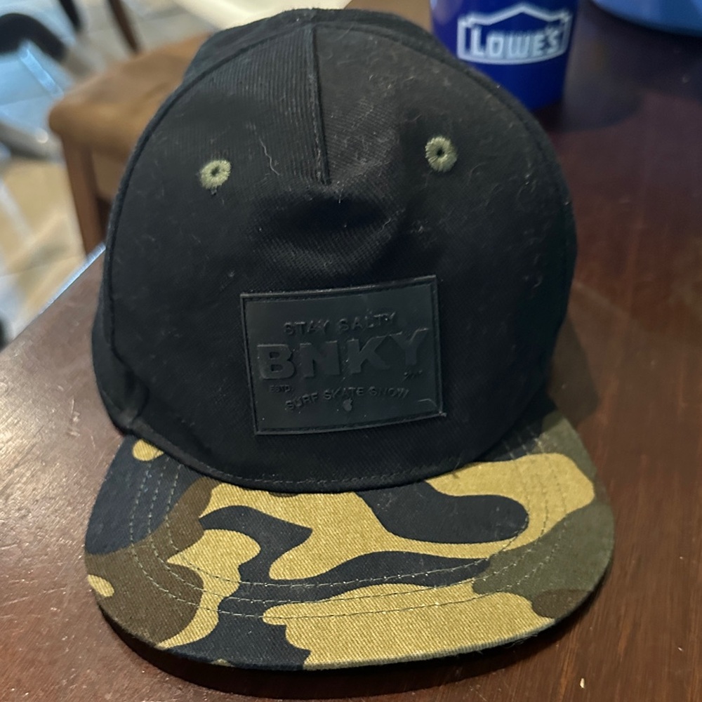 BinkyBro Toddler Black Snapback Hat